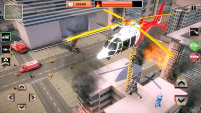 城市消防车救援模拟安卓版 V1.0
