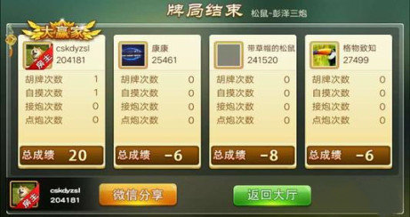 松鼠棋牌安卓版 V1.6.4