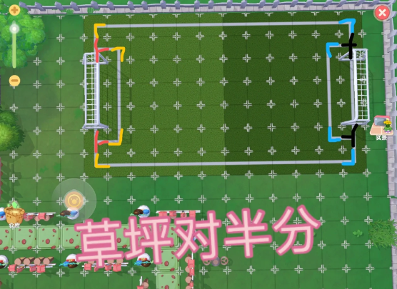 摩尔庄园足球场怎么拼？摩尔庄园足球场布局图推荐