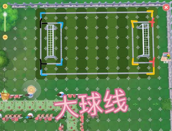 摩尔庄园足球场怎么拼？摩尔庄园足球场布局图推荐