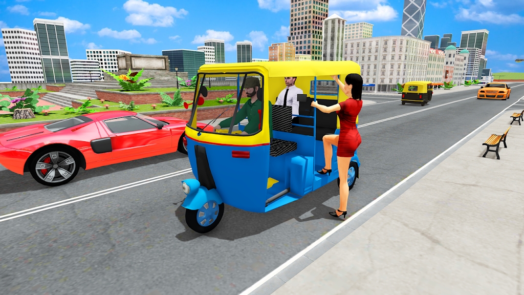 自动嘟嘟车人力车模拟器安卓版 V1.0