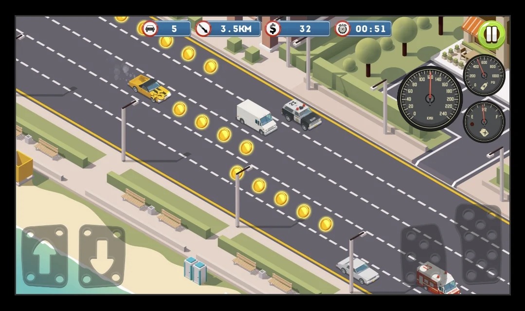小黄汽车赛车安卓版 V1.0