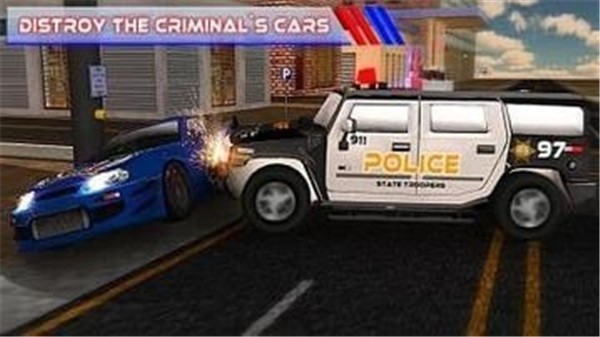 3D警车火力追逐安卓版 V1.2