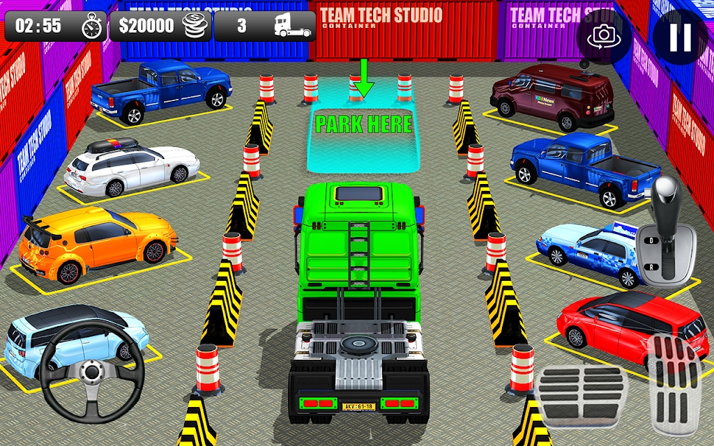 重型卡车模拟器停车安卓版 V1.0