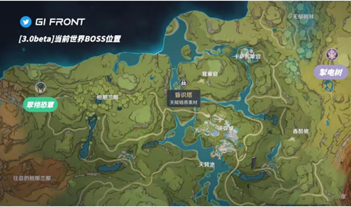  《原神》缘觉塔位置一览