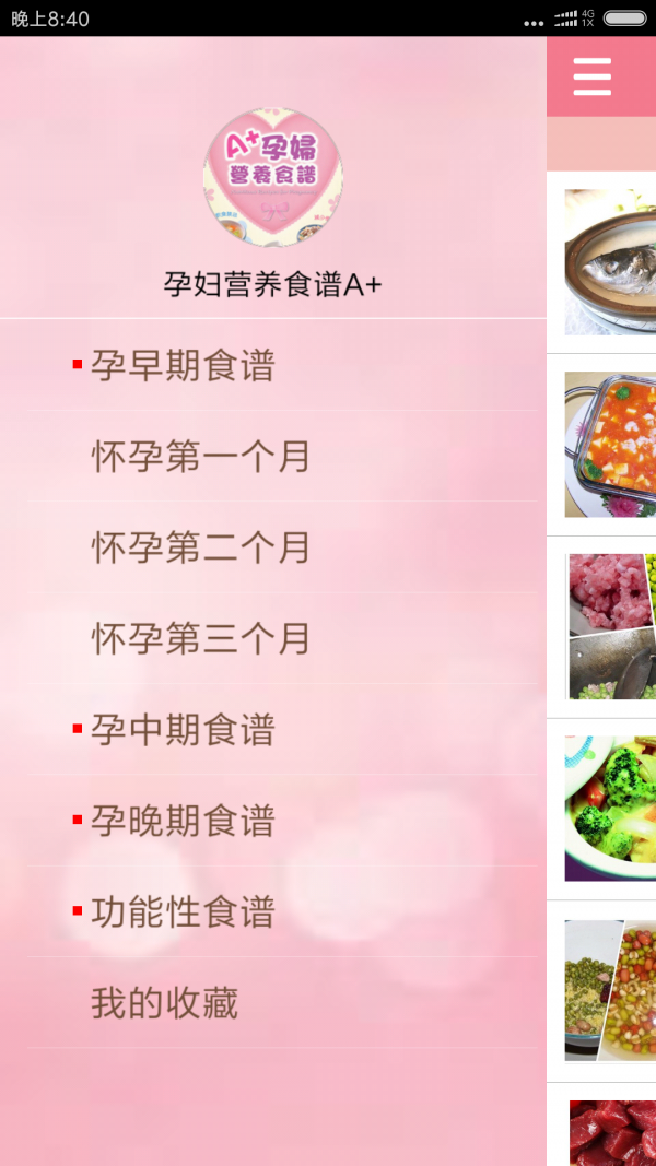 孕妇营养食谱A+安卓破解版 V3.3