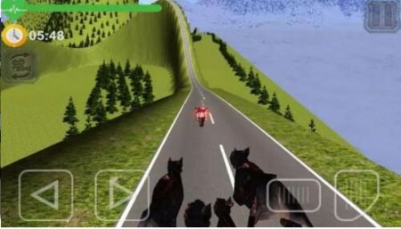 僵尸公路自行车司机安卓版 V1.0