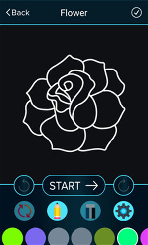 glow draw flower安卓版 V1.4