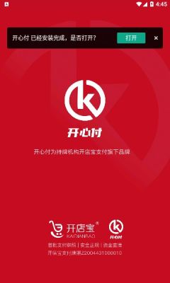 开心付收银安卓版 V1.0