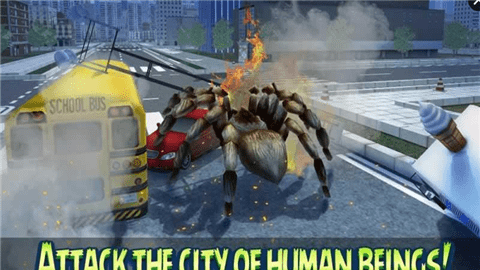 巨型蜘蛛城市攻击模拟3D安卓版 V3.3.1