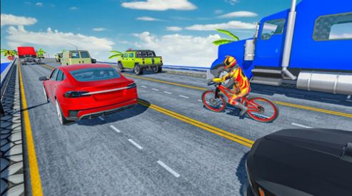 疯狂的交通自行车骑士3D安卓版 V1.0.1