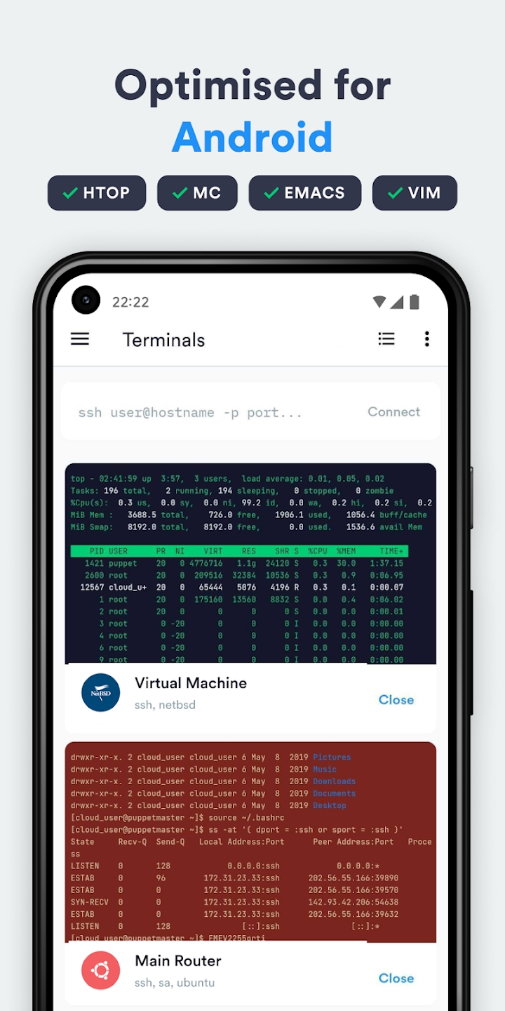 Termius安卓免费版 V5.9.1